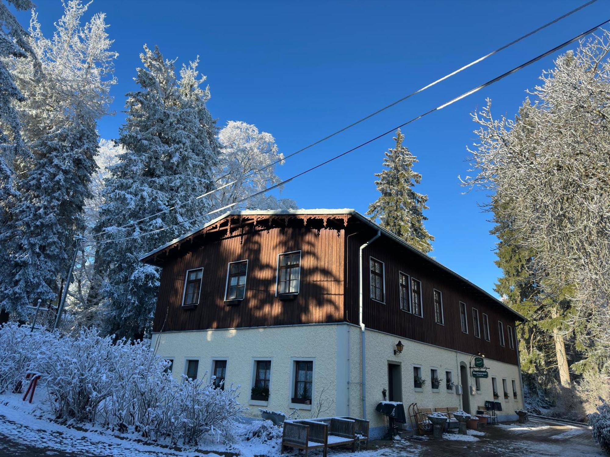 Waldhotel Zoebischhaus Bad Reiboldsgruen Luaran gambar
